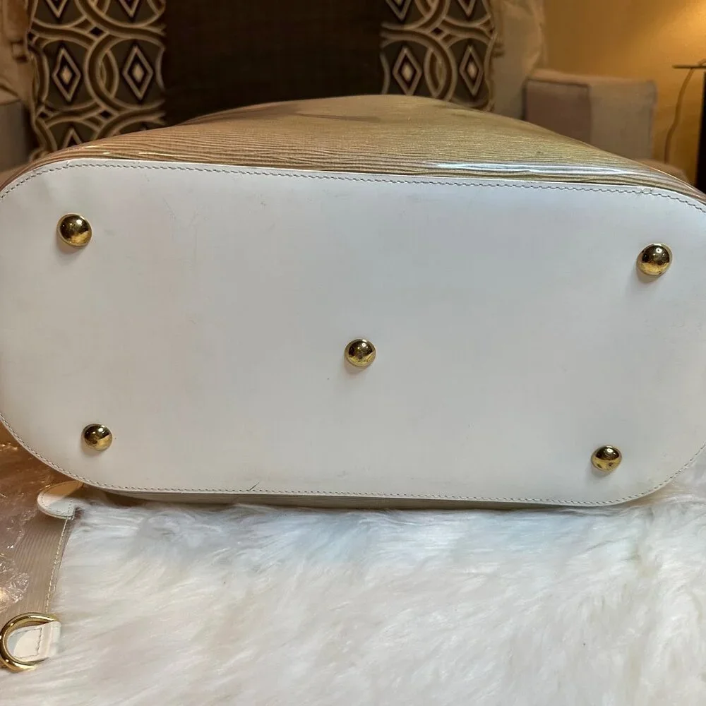 ❌SOLD❌Authentic Louis Vuitton Large Epi Plage Lagoon Bay GM Tote w/ Pochette - Picture 13 of 17